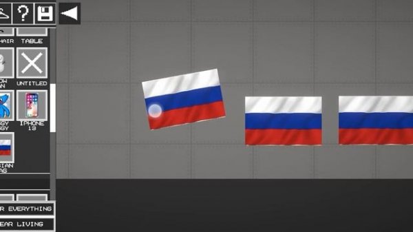 российский флаг добавили в Melon Playground [mode]