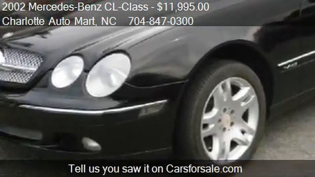 2002 Mercedes-Benz CL-Class CL600 AMG For Sale In Matthews,