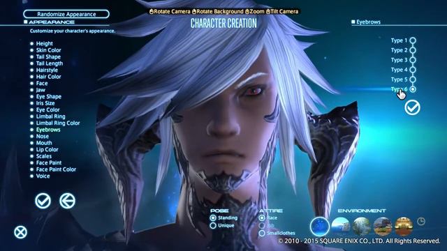 FF:XIV Au Ra Xaela Male Creation смотреть онлайн