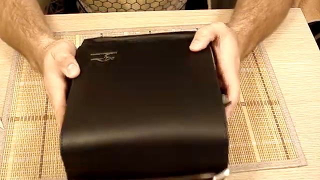 Посылка Aliexpress. Мужская сумка KANGAROO смотреть онлайн