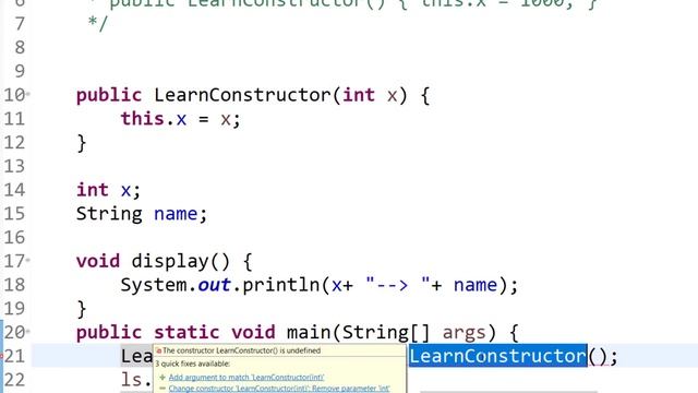 Constructor in Java | Java Basic | Selenium தமிழ் | LetCode | Selenium Tamil Tutorial смотреть онлайн