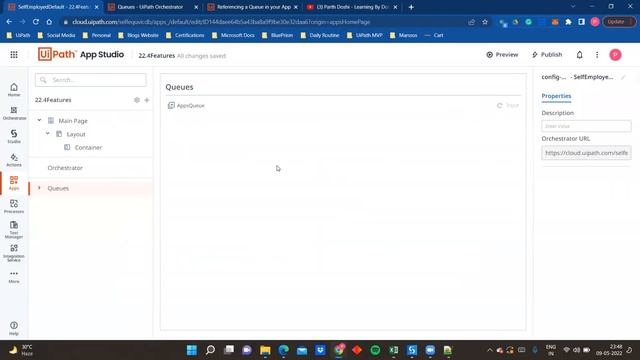 Let's Learn UiPath Apps & Orchestrator Queue Integration смотреть онлайн