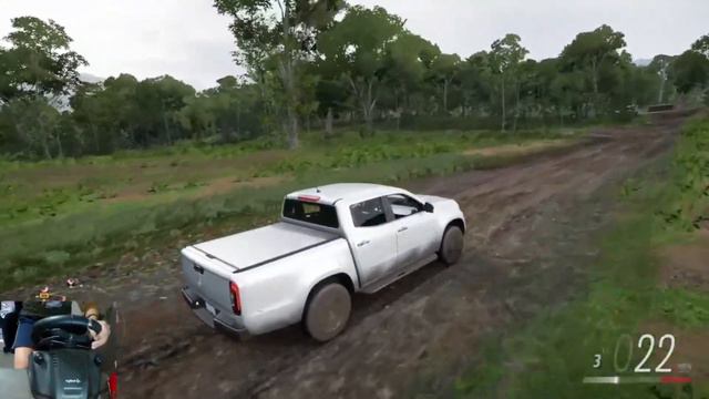 forza horizon5 MERCEDEZ-BENZ X-CLASS 2018 offroading__games pc__steering wheel__logitech смотреть онлайн