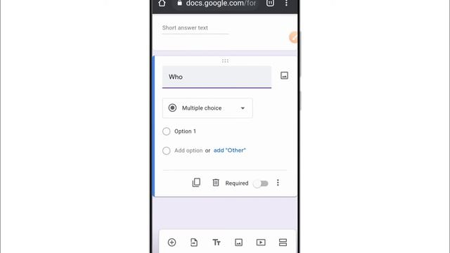 Google Forms Kaise Banaye Mobile Se | How to Create Google Form in Mobile (Hindi) | Make Google For смотреть онлайн