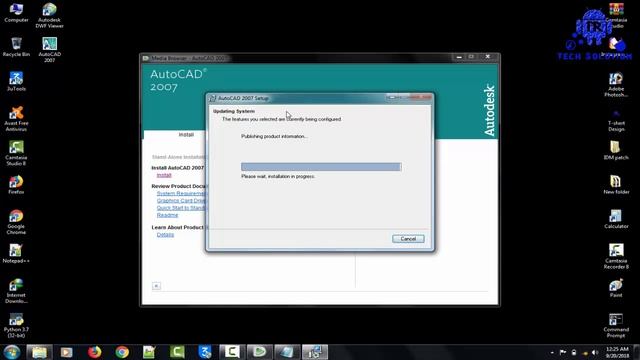 How to Install AutoCad 2007 Win 7,8,10 (32bit & 64bit) !!1Click Open!! Bangla Tutorial смотреть онлайн