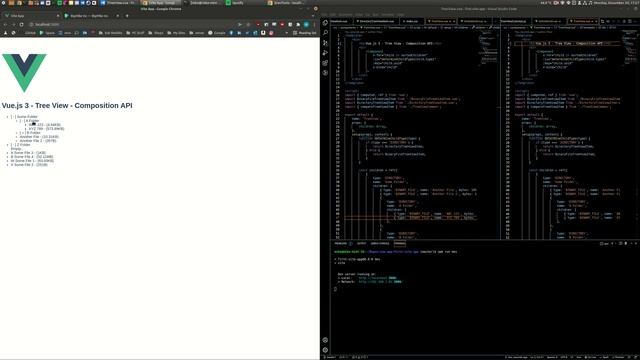 Vue.js 3 | Tree View Demo смотреть онлайн