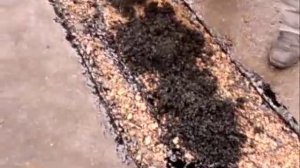 Технология укладки холодного асфальта