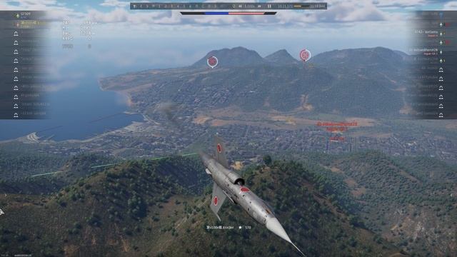 Обзор интересного боя на F-104J Starfighter. War Thunder . смотреть онлайн
