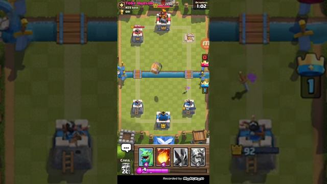 Жёская катка в Clash Royale смотреть онлайн