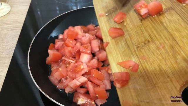 СУП НА СКОВОРОДЕ ЗА 10 МИНУТ из яиц и помидоров