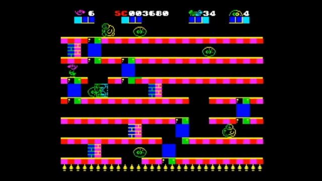 Bubble Frenzy (2016) Walkthrough, ZX Spectrum смотреть онлайн