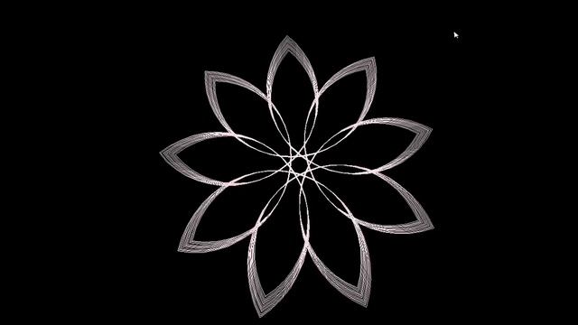 #flowers in python || #graphicdesign from #python смотреть онлайн