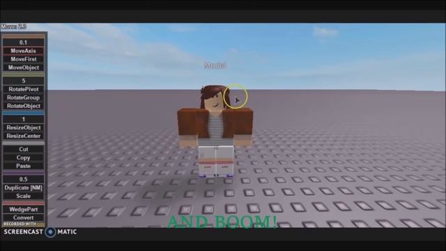 How to put any hat on any model in Roblox studio! смотреть онлайн