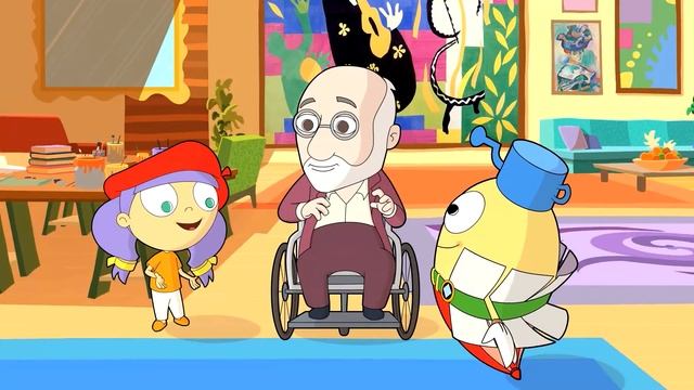 Art with Mati and Dada – Henri Matisse | Kids Animated Short Stories in English смотреть онлайн