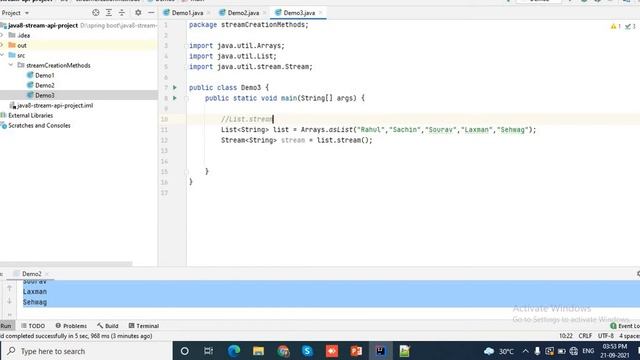 Java 8 Stream API | Different methods to create a Stream | PART-2 | Complete tutorial on Stream AP смотреть онлайн