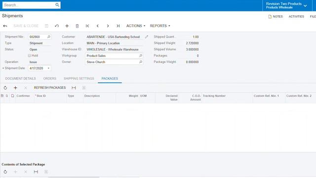 SOP Pick Pack and Ship [Acumatica WMS Warehouse Management] смотреть онлайн