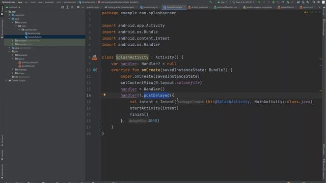 Splash Screen dengan Handler - Android Studio Kotlin смотреть онлайн