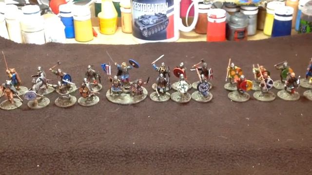 Viking 6pt Saga Warband Showcase, Gripping Beast Plastic and Metal Miniatures. смотреть онлайн