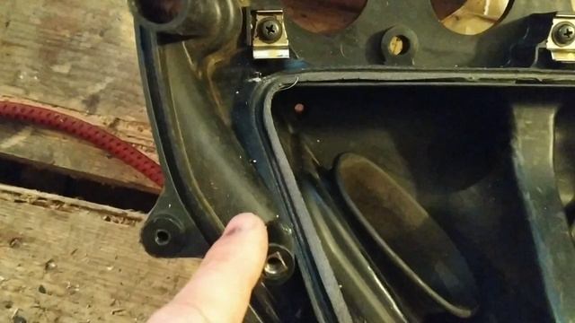 Воздушный фильтр и фильтрбокс.  CBR600RR 2003 - 2006 .mp4