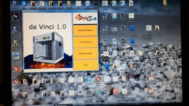 da Vinci 3D printer software XYZware install (.NET install also) смотреть онлайн