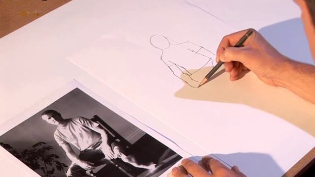 How To Practice Drawing A Person Sitting Down смотреть онлайн