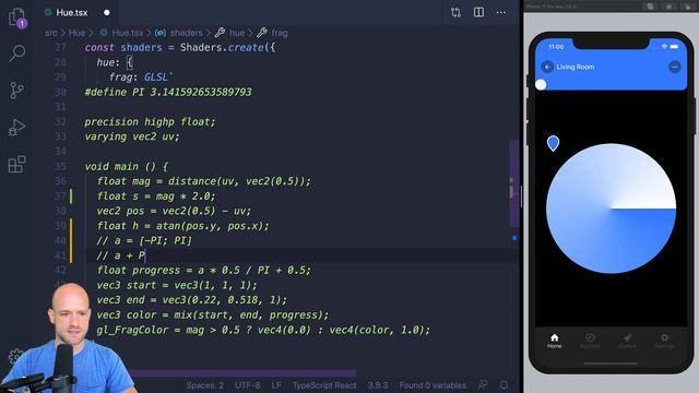 React Native OpenGL Shader with gl-react смотреть онлайн