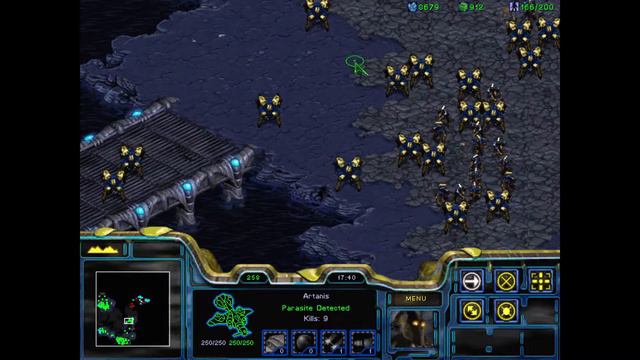 StarCraft 1 BROODWAR - PROTOSS (Mission #08 FINAL: Countdown) смотреть онлайн