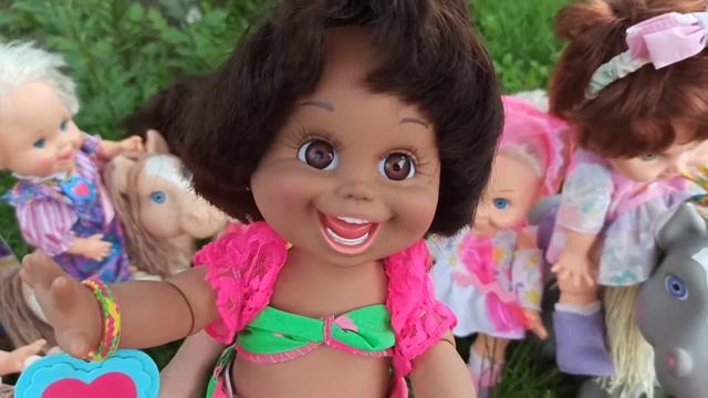 Фейсинки. Куклы Galoob baby face смотреть онлайн