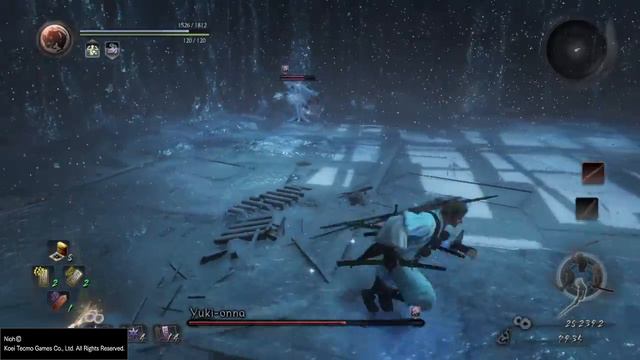 Nioh Yuki-Onna Bosskill смотреть онлайн