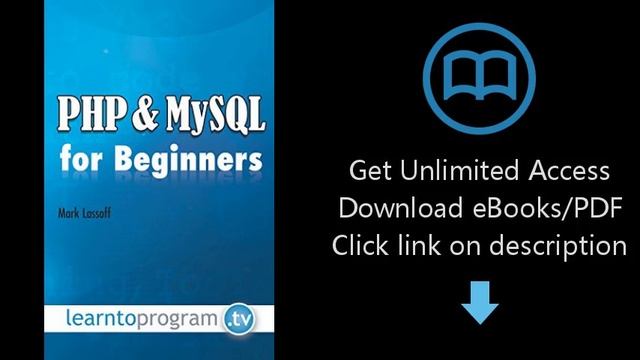 Download PHP/MySQL for Beginners PDF смотреть онлайн