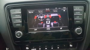 Skoda Octavia A7 Активация работы климата с сенсора магнитолы