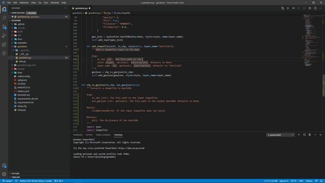 GeoSoft Lesson 22 - Adding Docstrings to a Python Package смотреть онлайн