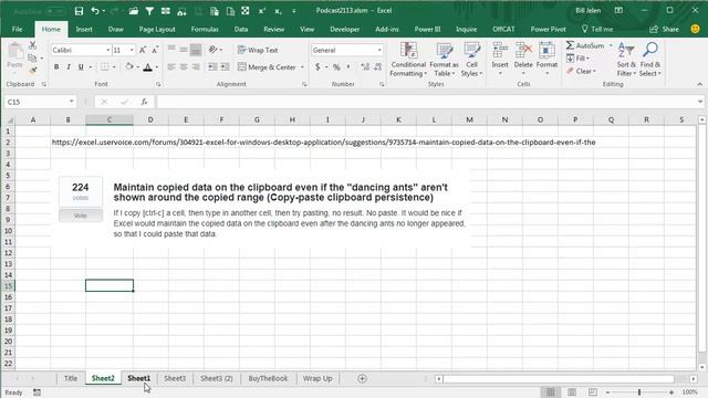 Excel Experiment That Failed - Keep the Copy - Episode 2113 смотреть онлайн