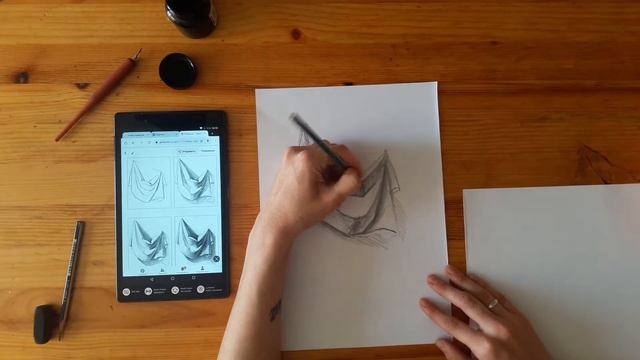 Драпировки. Лекция. Зарисовки. 2 класс смотреть онлайн