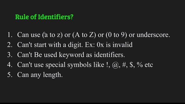 Python Keywords and identifiers Explain | Python Tutorials 2022 смотреть онлайн