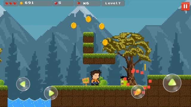Alex Jumping Super Platformer - Android Gameplay [25+ Mins, 1080p60fps] смотреть онлайн