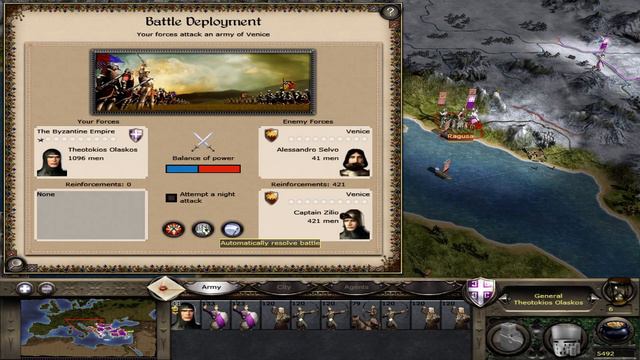 Byzantine Campaign Speedrun || Sub 5 Min || Medieval II: Total War