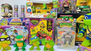 Черепашки - ниндзя. Распаковка игрушек