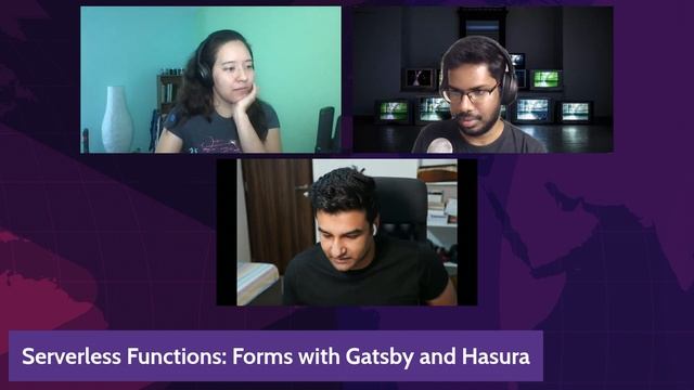 Livestream | Serverless Functions Forms with Gatsby and Hasura смотреть онлайн