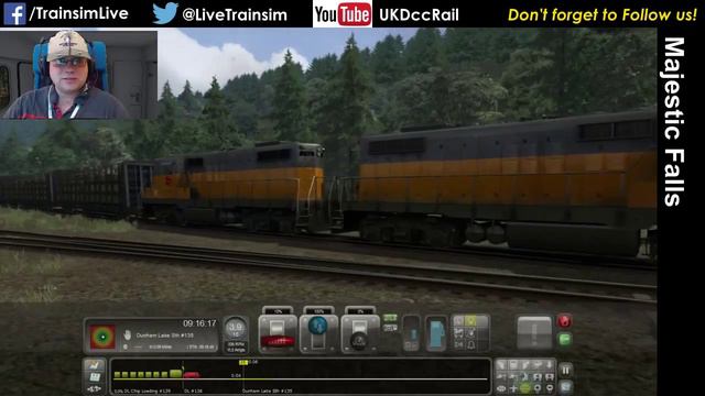 Train Simulator 2015 - Workshop Special - Majestic Falls, GP9 смотреть онлайн