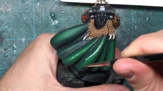 Painting Dark Angels Primarch, Lion El'jonson - Session 03 смотреть онлайн