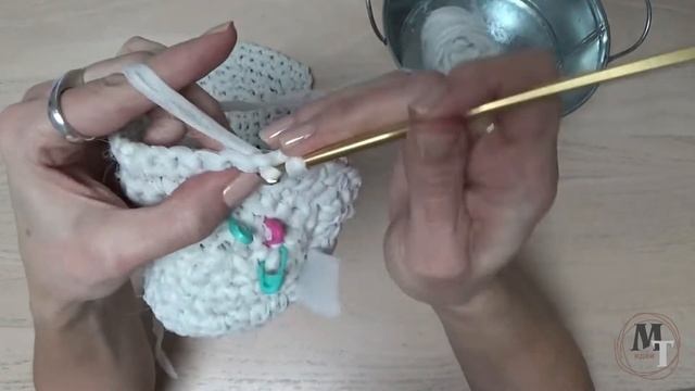 Капроновый тюль. Полезная варежка. Апсайклинг / Upcycling