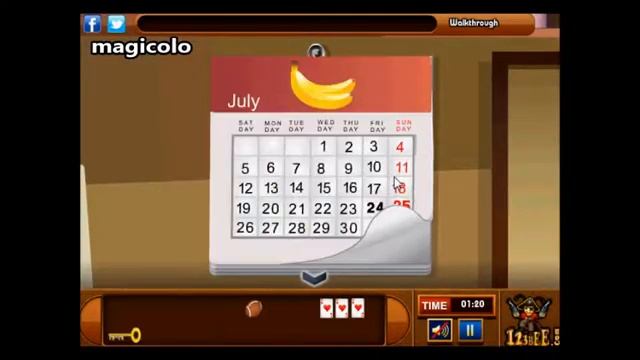 Adorable House Escape walkthrough game video solution Magicolo 2013 смотреть онлайн