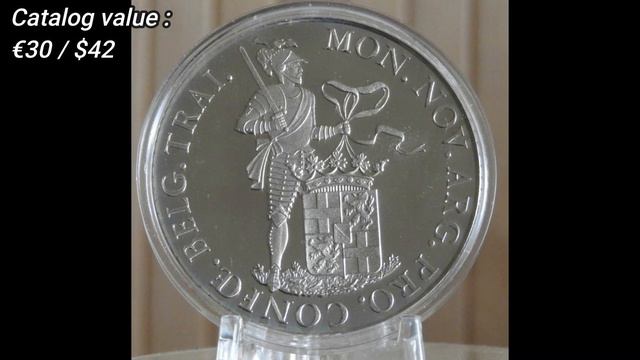 💠Dutch Silver Ducats 1989-1992-1993, Proof. Restrikes Of The Historical Silver Ducat.