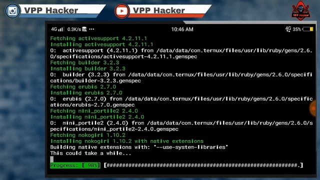 Install Metasploit framework In Termux without any errors | new method 2020 смотреть онлайн