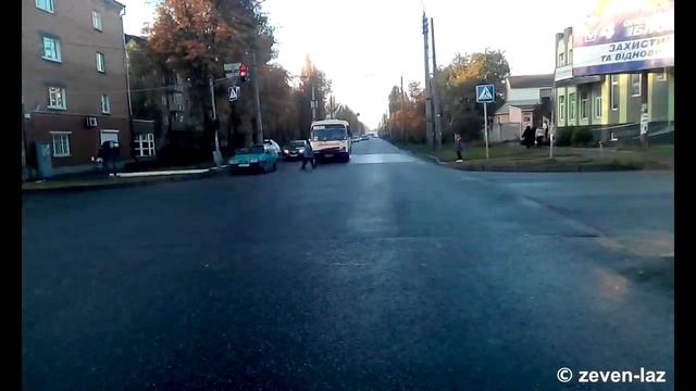 Черкасский троллейбус- Маршрут №10 "Речной вокзал - Улица Конева", Осень 2014 смотреть онлайн