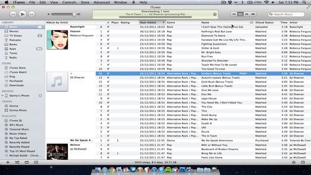 iTunes Match Tips: View matched songs & upgrade bit rate смотреть онлайн