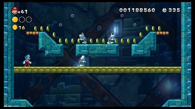 New Super Mario Bros. U: World 3 Tower смотреть онлайн