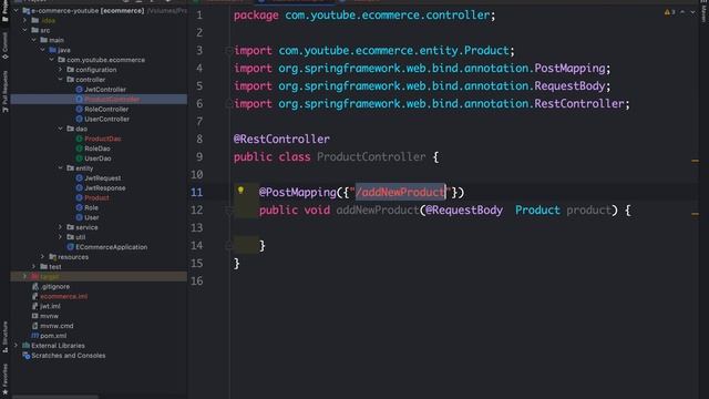 7. Creating API to Add Product Details смотреть онлайн