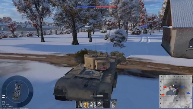 ДОЛГОПУЗЫЙ КАЛОСТРЕЛ Churchill NA75 в WAR THUNDER #warthunder смотреть онлайн